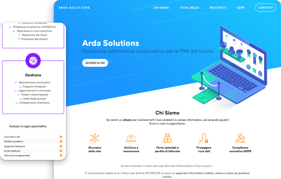 Arda Solutions interface preview