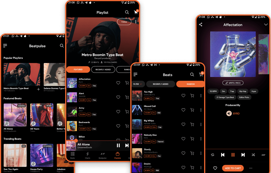 Beatpulse interface preview