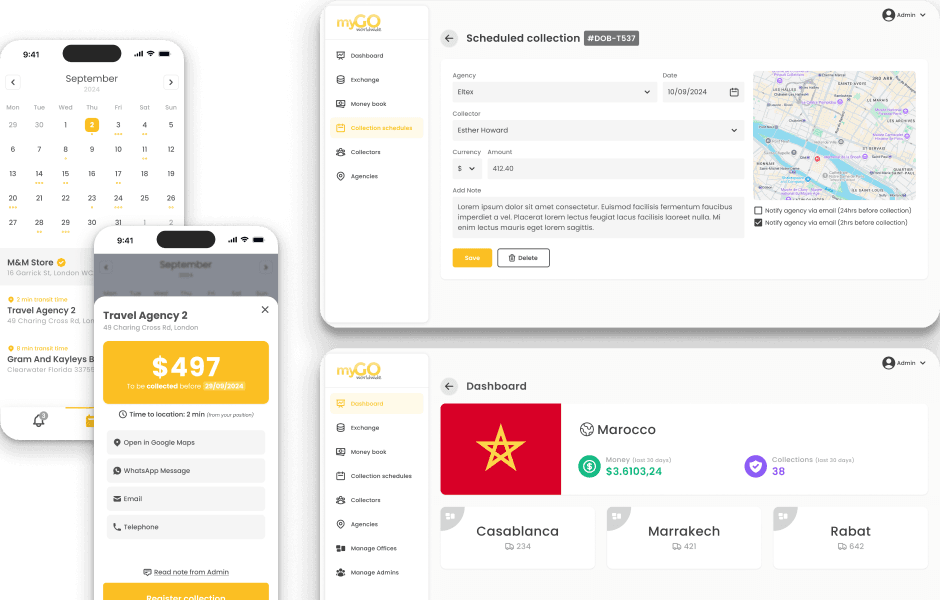 myGO interface preview